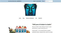 Desktop Screenshot of bluebuddha108.com