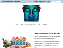 Tablet Screenshot of bluebuddha108.com
